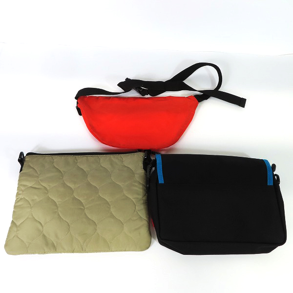 実際に弊社で買取させて頂いたManhattan Portage/マンハッタンポーテージ キルティングサコッシュ/ボディバッグ/ポーチ 3点セットの画像 1枚目