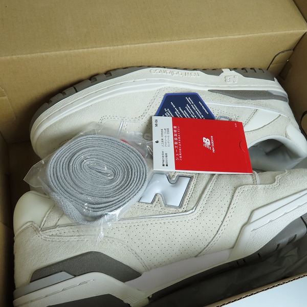 実際に弊社で買取させて頂いた【未使用】 UNITED ARROWS × NEW BALANCE/ユナイテッド アローズ × ニューバランス スニーカー BB550UN1/29.0Dの画像 6枚目