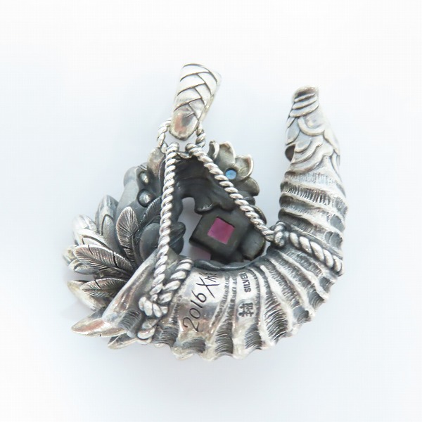 実際に弊社で買取させて頂いた【ギャラ付】Bloody Mary/ブラッディマリー shofar ショファール ペンダントの画像 2枚目