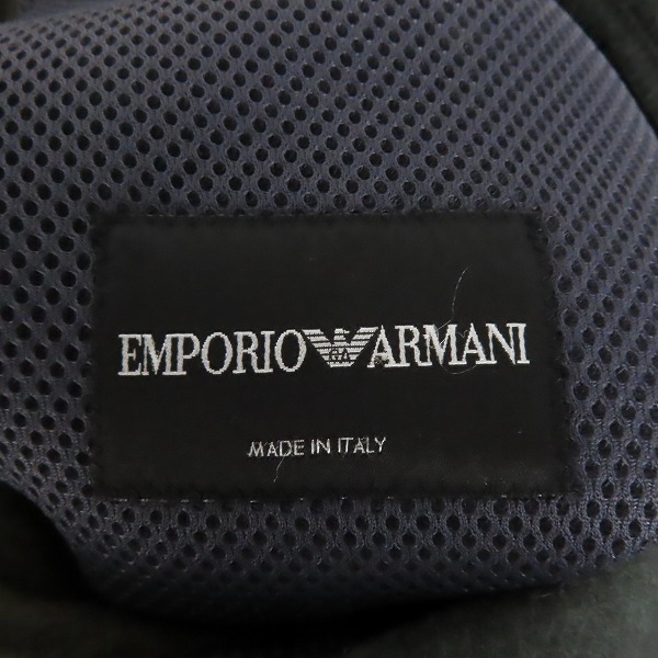 実際に弊社で買取させて頂いたEMPORIO ARMANI/エンポリオアルマーニ 羊毛 ウールコート/46の画像 2枚目