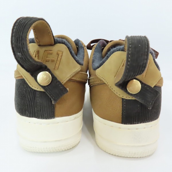 実際に弊社で買取させて頂いたNIKE×Carhartt WIP/ナイキ×カーハート AIR FORCE 1 07 PRM WIP エアフォース1 AV4113-200 26.5の画像 1枚目