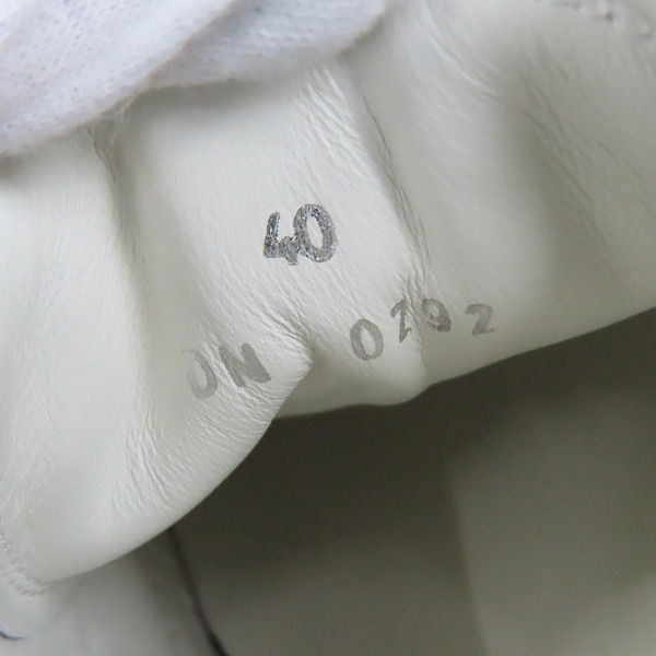 実際に弊社で買取させて頂いたGIVENCHY/ジバンシィ シューズ エラスティック バンド レザー スニーカー/40の画像 5枚目