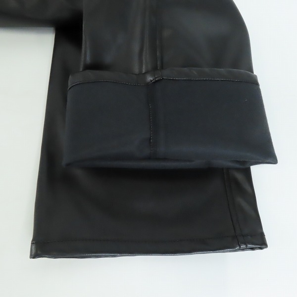 実際に弊社で買取させて頂いたHARE/ハレ フェイクレザー ストレートパンツ HA010189TR/Sの画像 6枚目