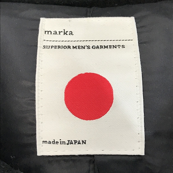 実際に弊社で買取させて頂いたmarka/マーカ ダウンジャケット M13C-07BL01D size2の画像 2枚目
