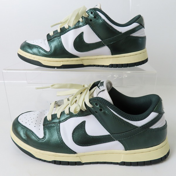 実際に弊社で買取させて頂いたNIKE/ナイキ WMNS DUNK LOW Vintage Green/ウィメンズ ダンク ロー ヴィンテージ グリーン DQ8580-100/25.5の画像 3枚目