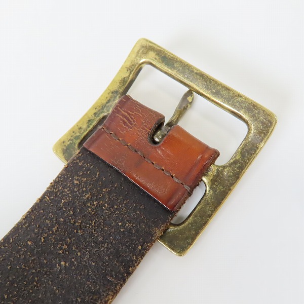 実際に弊社で買取させて頂いたSAINT LAURENT/サンローラン レザーベルトの画像 2枚目