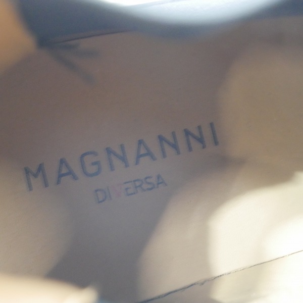 実際に弊社で買取させて頂いたMAGNANNI/マグナーニ サイドゴア プレーン ブーツ 21139/41の画像 6枚目