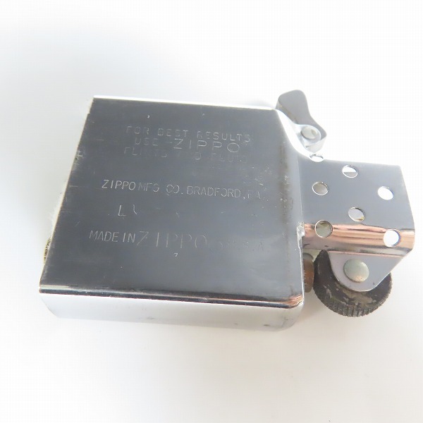 実際に弊社で買取させて頂いたZIPPO/ジッポー HARLEY DAVIDSON/ハーレーダビッドソン LIVE TO RIDE イーグル 1993年製の画像 5枚目