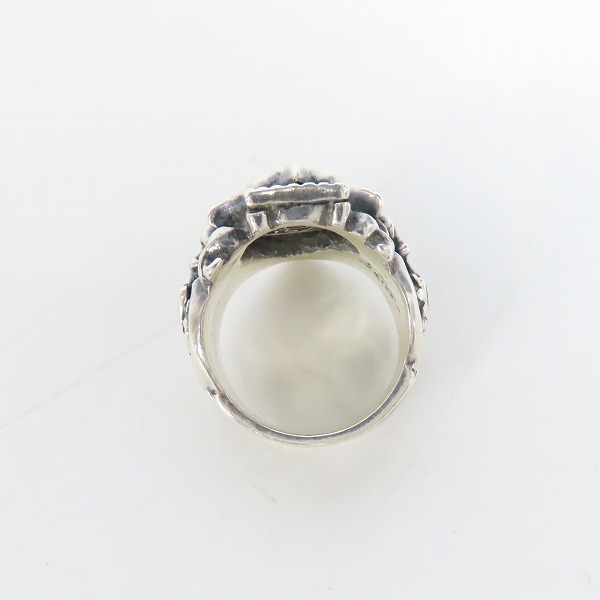 実際に弊社で買取させて頂いた【ギャラ付き】Leathers＆Treasures/レザーズ＆トレジャーズ クレストリング 19-20号の画像 5枚目