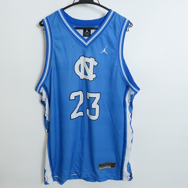 NCAA/ノースカロライナ大学 JORDAN/ジョーダン #23 バスケシャツ