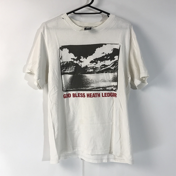 実際に弊社で買取させて頂いたNUMBER(N)INE/ナンバーナイン Tシャツ GOD BLESS HEATH LEDGER 08AW/2