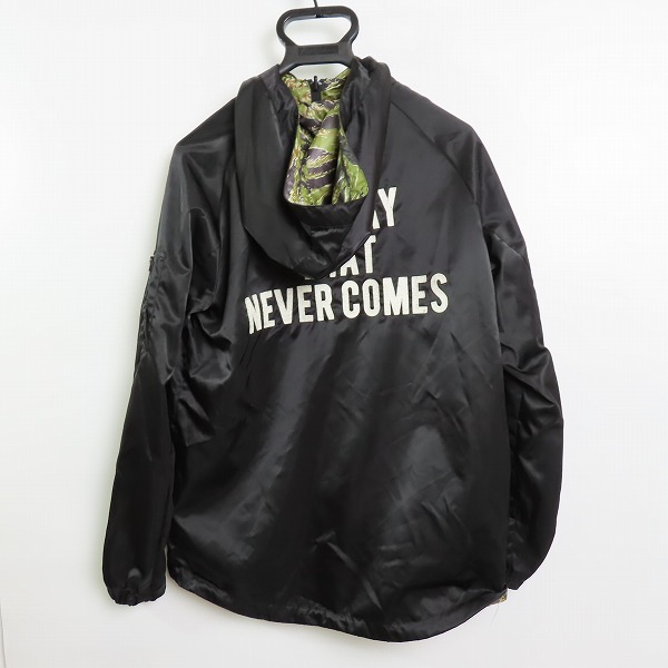 実際に弊社で買取させて頂いたTHE CRIMIE/ザ クライミー リバーシブル マウンテンパーカージャケット/Lの画像 3枚目