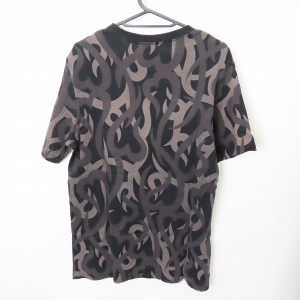 実際に弊社で買取させて頂いたNUMBER(N)INE/ナンバーナイン Tシャツ 04AW ハートライバル柄 ダメージ加工 4の画像 1枚目