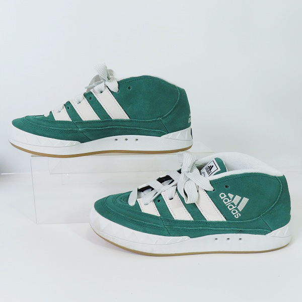 実際に弊社で買取させて頂いたatmos×adidas/アトモス×アディダス Adimatic Mid /アディマティック ミッド "カレッジエイト グリーン" IE0022/28の画像 3枚目