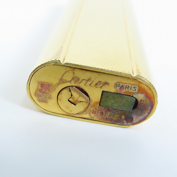 実際に弊社で買取させて頂いたCartier/カルティエ ローラーガスライター ゴールドの画像 4枚目