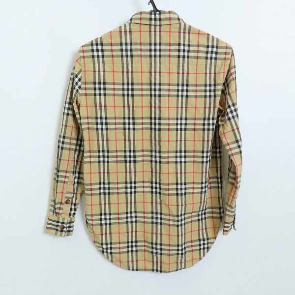 実際に弊社で買取させて頂いたBURBERRY/バーバリー ヴィンテージノバチェック シャツ 8022797/36の画像 1枚目