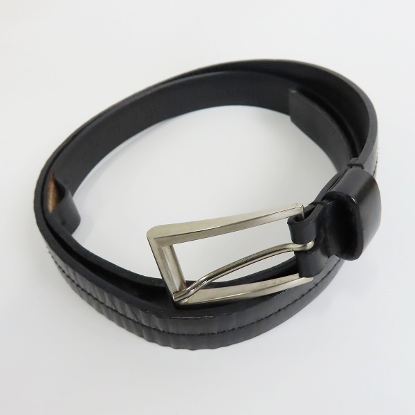 実際に弊社で買取させて頂いたPRADA/プラダ レザーベルト 1C 1933 32/80