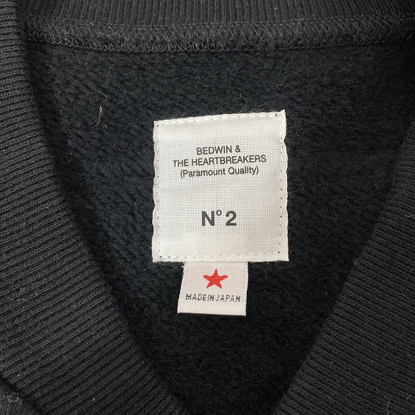 実際に弊社で買取させて頂いたBEDWIN & THE HEARTBREAKERS/ベドウィン nano universe別注 SWEAT AWERD JACKET JERRY アワードジャケット　2の画像 2枚目