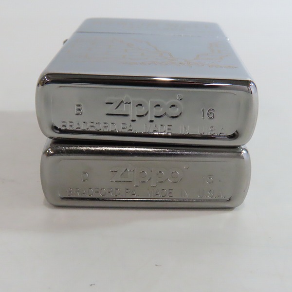 実際に弊社で買取させて頂いたZIPPO/ジッポー BERLIN WALL 1961-1989/Barbour Street Built 1955 2点セットの画像 3枚目