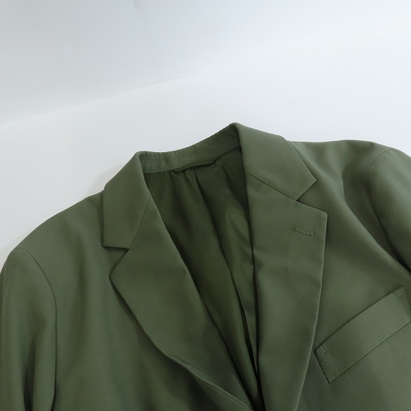 実際に弊社で買取させて頂いた【未使用】nano universe/ナノユニバース コットンギャバ3B シングルテーラードジャケット 668-3116205/Lの画像 5枚目