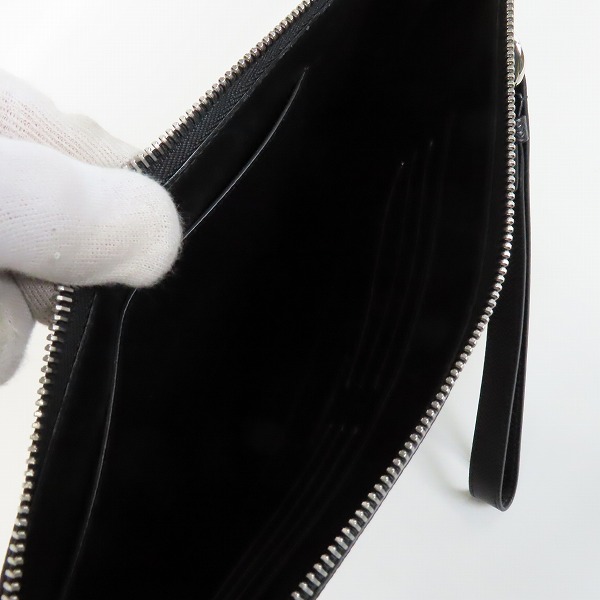 実際に弊社で買取させて頂いたdunhill/ダンヒル 総柄 クラッチバッグ/セカンドバッグの画像 3枚目