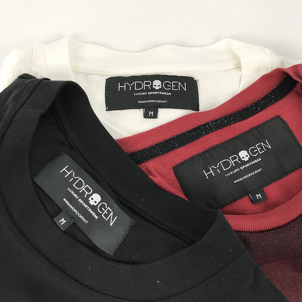 実際に弊社で買取させて頂いた【おまとめ】HYDROGEN/ハイドロゲン クルーネック半袖Tシャツの画像 1枚目
