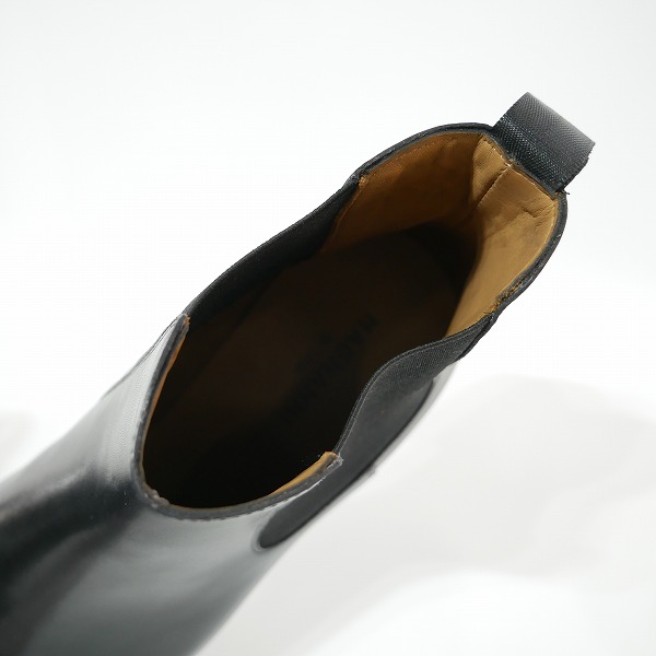 実際に弊社で買取させて頂いたMAGNANNI/マグナーニ サイドゴア プレーン ブーツ 21139/41の画像 4枚目