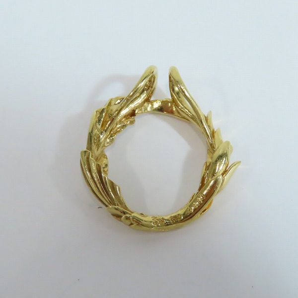 実際に弊社で買取させて頂いた【ギャラ付】Bloody Mary/ブラッディマリー エリクス ペンダント 天水輪  K18  w/ダイヤモンドの画像 2枚目