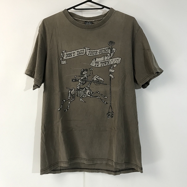 実際に弊社で買取させて頂いたNUMBER(N)INE/ナンバーナイン Tシャツ 06SS ガンズ期 スカルライダー/2