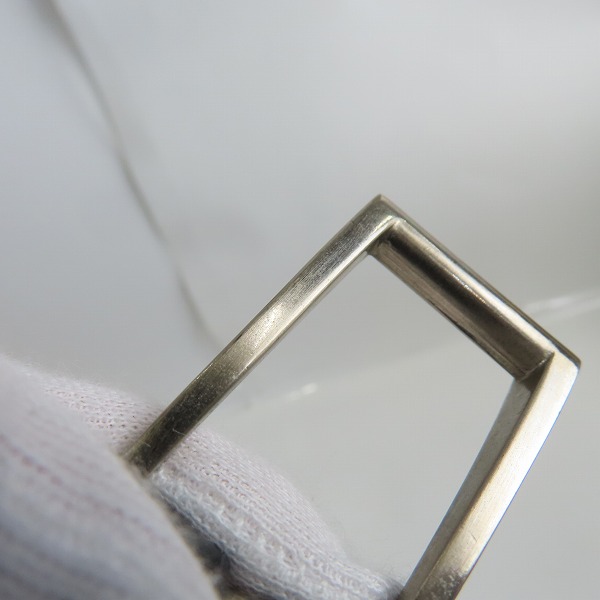 実際に弊社で買取させて頂いたPRADA/プラダ レザーベルト 1C 1933 32/80の画像 8枚目