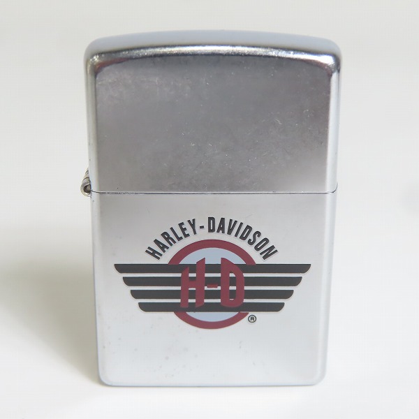 実際に弊社で買取させて頂いたZIPPO/ジッポー HARLEY DAVIDSON/ハーレーダビッドソン ロゴ 2004年製 
