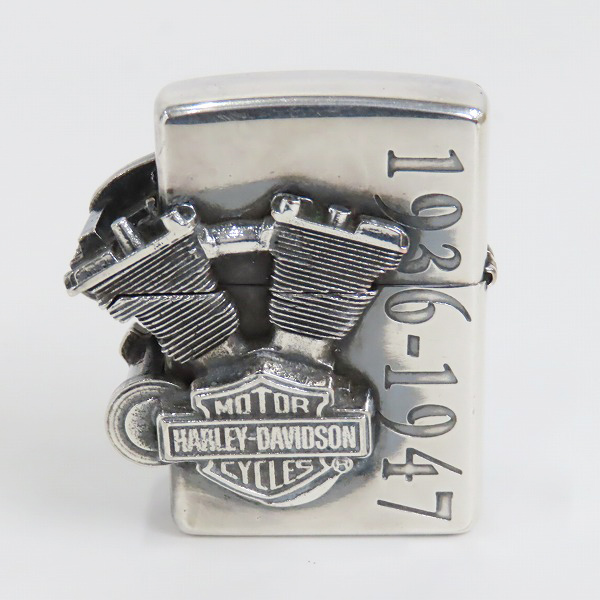 実際に弊社で買取させて頂いたZIPPO/ジッポー ハーレーダビッドソン ナックルヘッド 2001年製の画像 1枚目