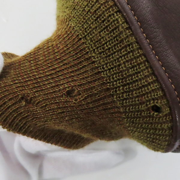 実際に弊社で買取させて頂いたTHE REAL McCOY'S/ザリアルマッコイズ DEERSKIN ディアスキン 鹿革 A2フライトジャケット/40の画像 5枚目