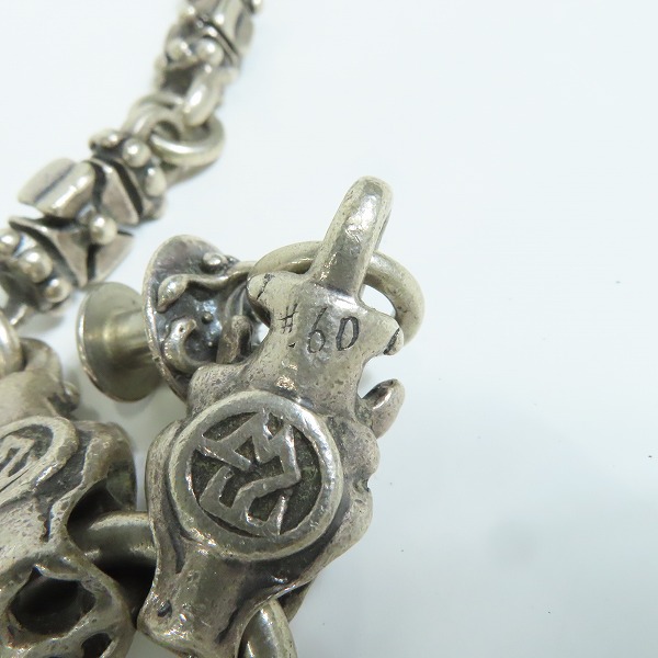 実際に弊社で買取させて頂いた【ギャラ付き】トラヴィスワーカー 2ガーゴイル 2クロス リンク w/ダガー ウォレットチェーン/ウォレットハンガーの画像 6枚目