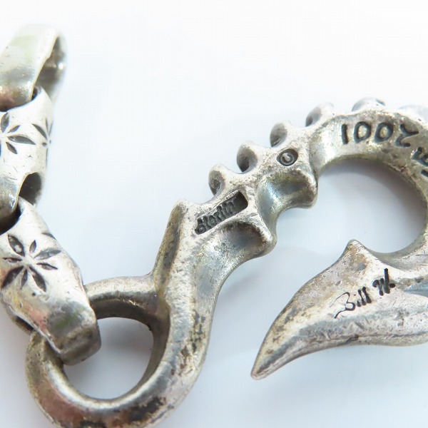 実際に弊社で買取させて頂いたBWL/ビルウォールレザー フィッシュフック ペンダントの画像 6枚目