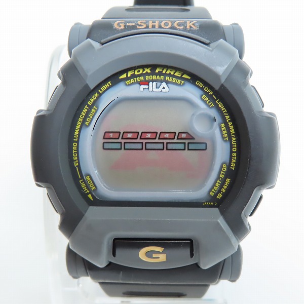 実際に弊社で買取させて頂いたG-SHOCK/G-ショック FILA/フィラ change the game DW-002【動作未確認】