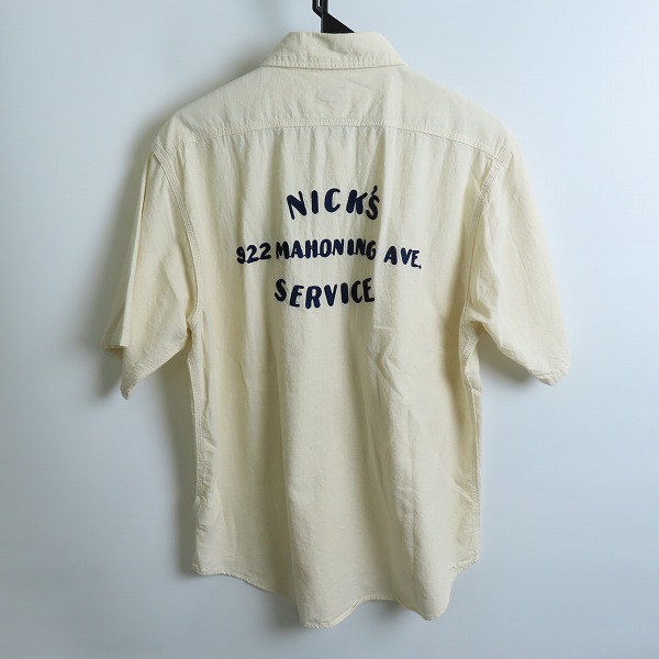 実際に弊社で買取させて頂いたSUGAR CANE/シュガーケーン CHAMBRAY S/S WORK SHIRT シャンブレー 半袖シャツ SC38460 /Lの画像 1枚目