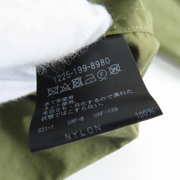 実際に弊社で買取させて頂いたBEAUTY＆YOUTH UNITED ARROWS/ビューティ&ユース ユナイテッドアローズ モッズコート 1225-199-8980/XLの画像 5枚目