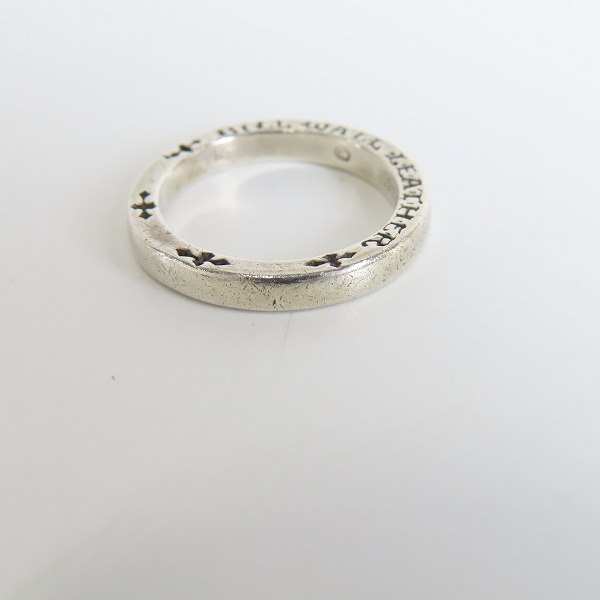 実際に弊社で買取させて頂いたBill Wall Leather/ビルウォールレザー Small BWL Spacer Ring スモールBWLスペーサーリング R331 15.5号の画像 3枚目