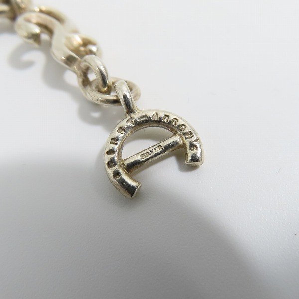 実際に弊社で買取させて頂いた【ギャラ付き】FIRST ARROW'S/ファーストアローズ 唐草チェーンブレスレット BR-053の画像 6枚目