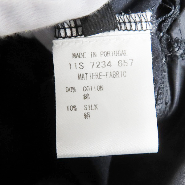 実際に弊社で買取させて頂いたGIVENCHY/ジバンシイ 胸4Gロゴ ジップ半袖Tシャツ 11S 7234 657/XLの画像 4枚目