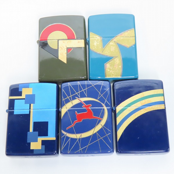 ZIPPO/ジッポー B&S DESIGN URUSHI/漆塗 1992年製 5点セットの買取実績 