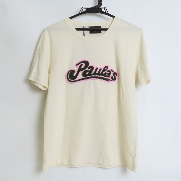 実際に弊社で買取させて頂いた【未使用】LOEWE/ロエベ PAULA T-SHIRT CALICO パイル刺繍 半袖 Tシャツ/L