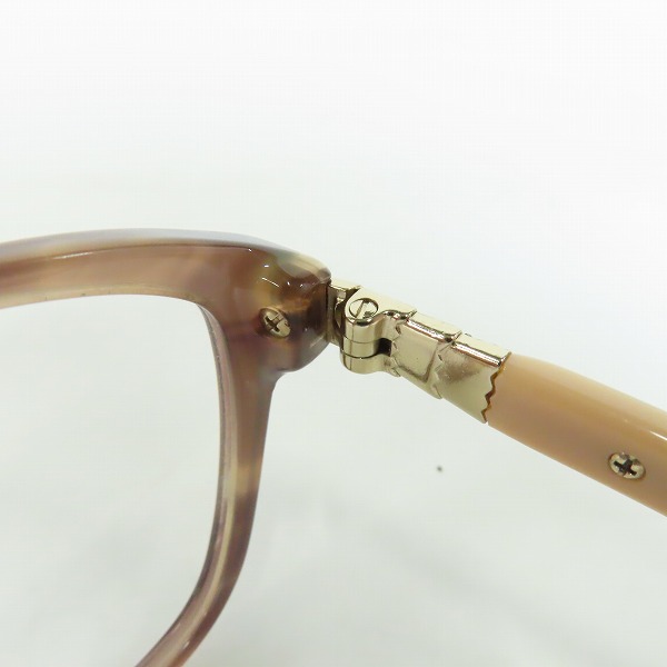 実際に弊社で買取させて頂いたBVLGARI/ブルガリ ウェリントン 眼鏡/メガネフレーム 4070-B-Aの画像 5枚目