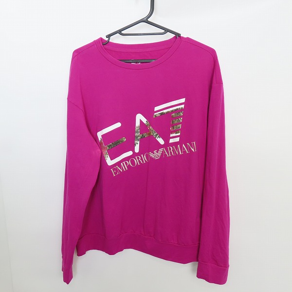 実際に弊社で買取させて頂いたEA7 EMPORIO ARMANI/エンポリオアルマーニ スパンコール ロングスリーブ Tシャツ/カットソー M