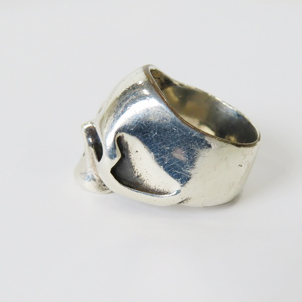 実際に弊社で買取させて頂いたNUMBER (N)INE×JAM HOME MADE/ナンバーナイン×ジャムホームメイド マット スカルリング 22号の画像 2枚目