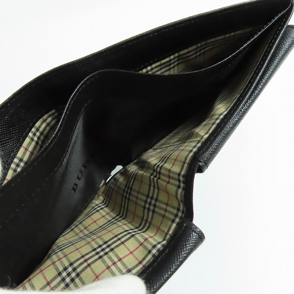 実際に弊社で買取させて頂いたBURBERRY/バーバリー 二つ折り財布 小銭入れ付きの画像 6枚目