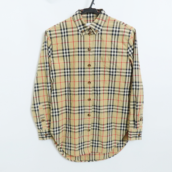 実際に弊社で買取させて頂いたBURBERRY/バーバリー ヴィンテージノバチェック シャツ 8022797/36