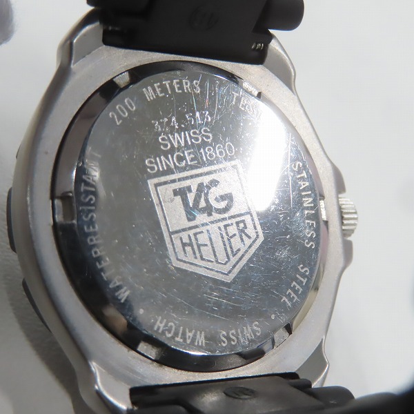 実際に弊社で買取させて頂いたTAGHEUER/タグホイヤー フォーミュラ1 腕時計 374.513 の画像 3枚目
