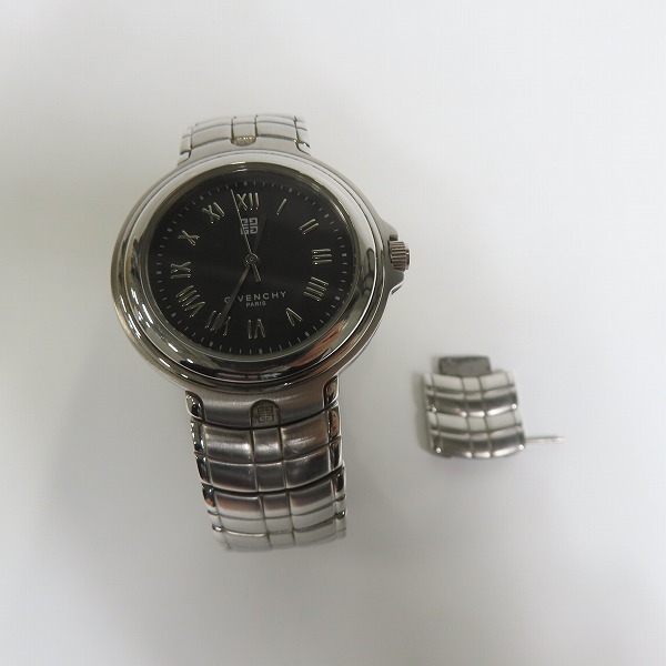 実際に弊社で買取させて頂いたGIVENCHY/ジバンシー 腕時計/ウォッチ クオーツ/93471601【動作未確認】の画像 8枚目